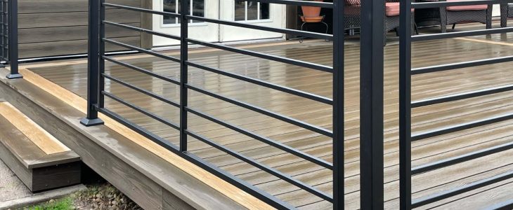 Easy Installation: Premium Aluminium Glass Railing Post